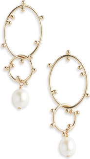Poppy Finch Scattered Bubble Drop Earrings