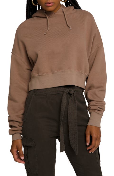 Cool Crop Hoodie (Regular & Plus Size)