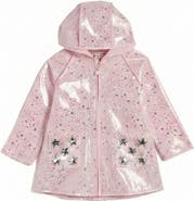 Pippa & Julie Kids' Chelsey Starry Rain Jacket