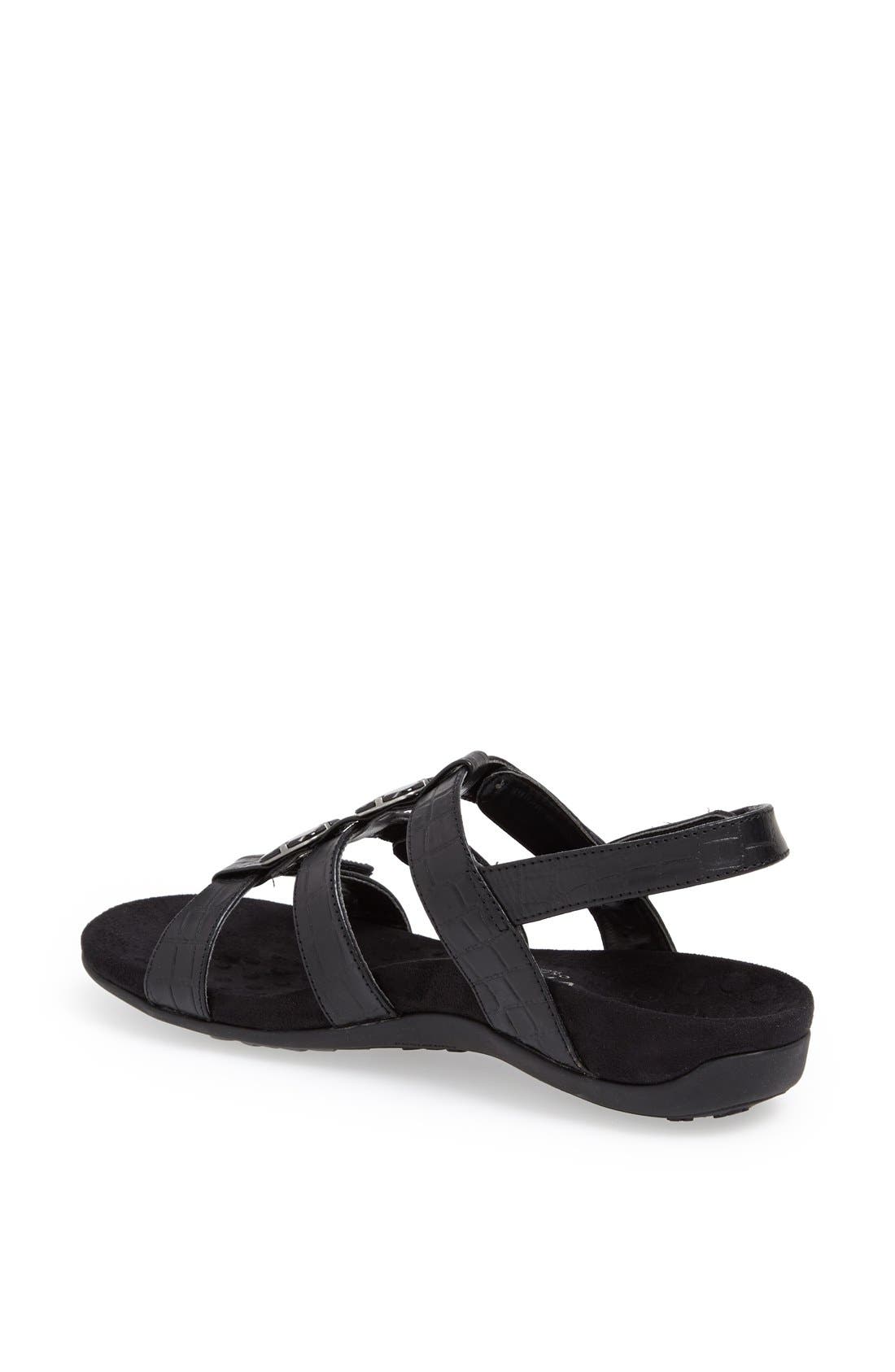 Vionic Amber Adjustable Sandal, Alternate, color, 