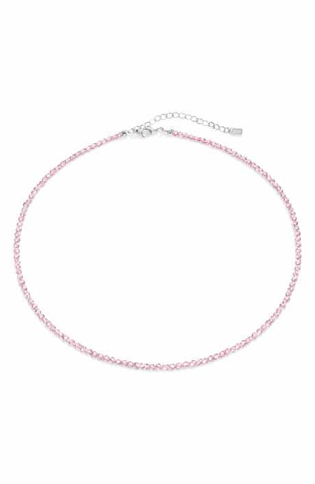 Rose Quartz Beaded Necklace