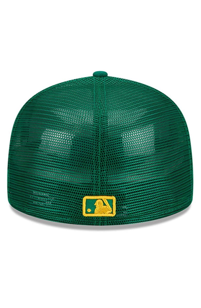 New Era Men's New Era Green Oakland Athletics 2023 Batting Practice 59FIFTY Fitted Hat, Alternate, color, Green