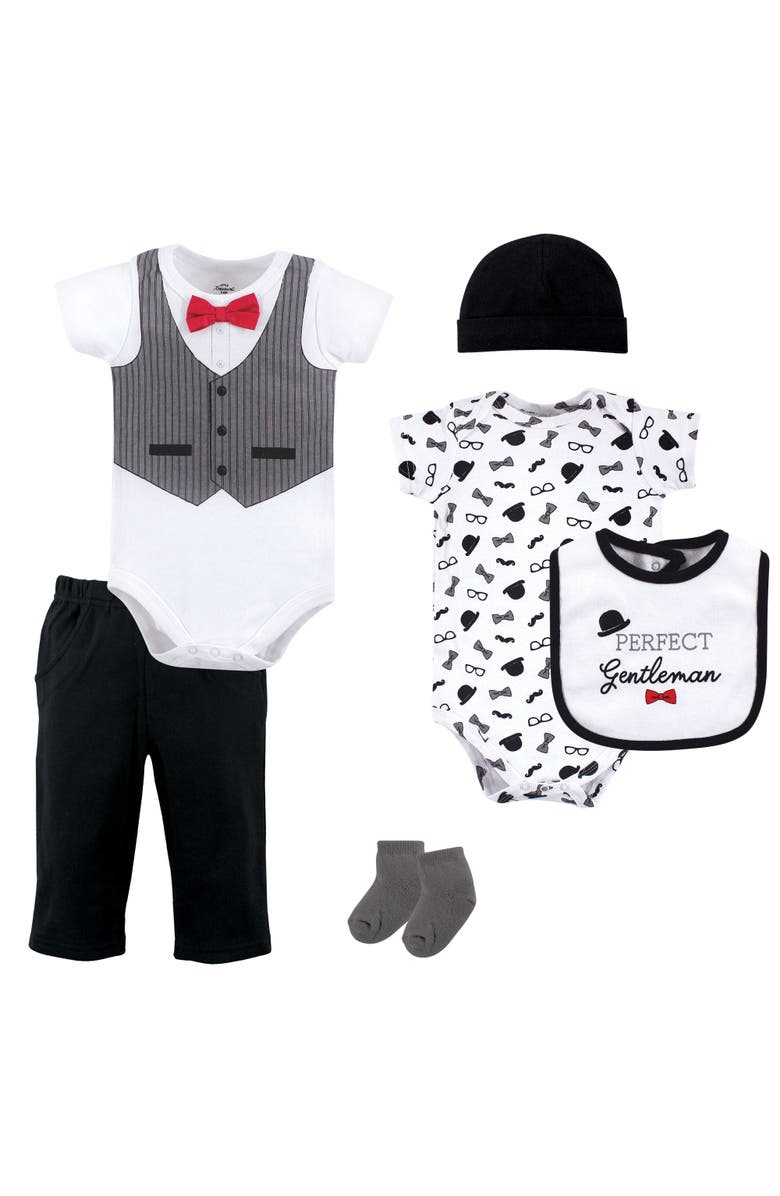 Little Treasure Layette Multi-Piece Layette Set, Main, color, Gentleman