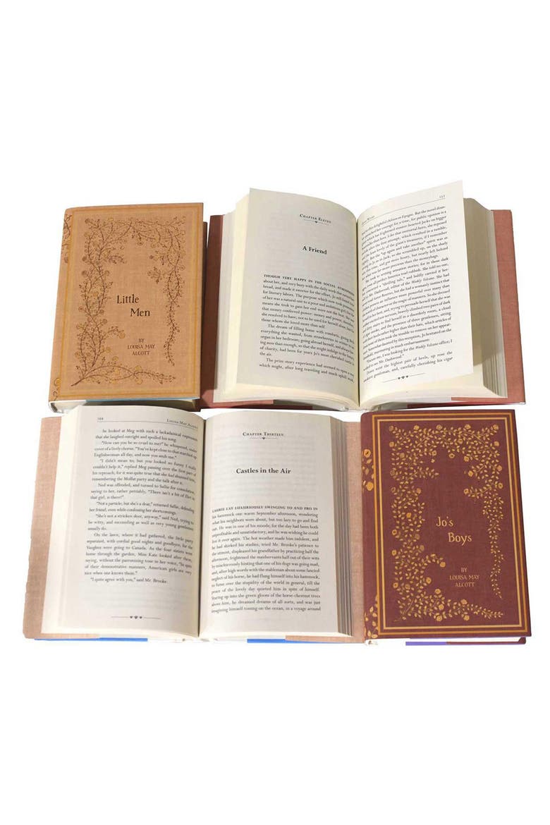 Little Women Book Set, Alternate, color, Blush