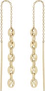 Zoë Chicco Puffed Mariner Threader Earrings