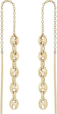 Zoë Chicco Puffed Mariner Threader Earrings