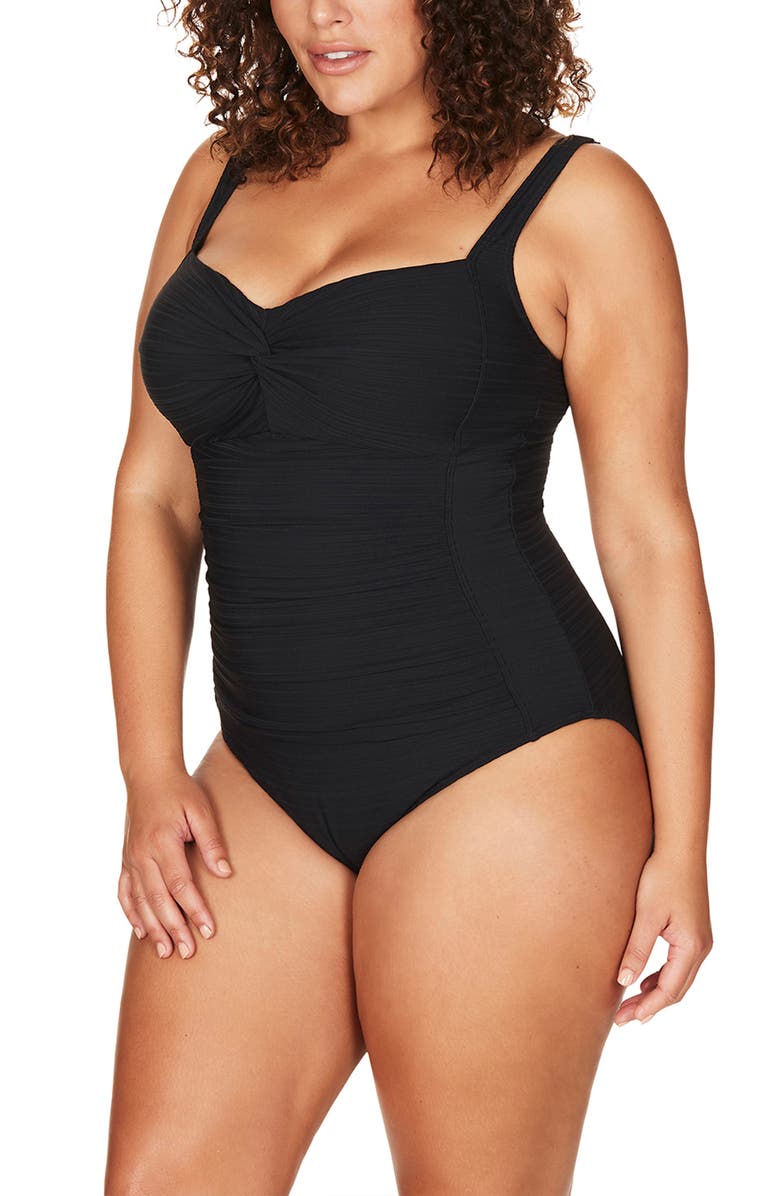 Artesands Aria Botticelli C-, D- & DD-Cup One-Piece Swimsuit, Alternate, color, Black