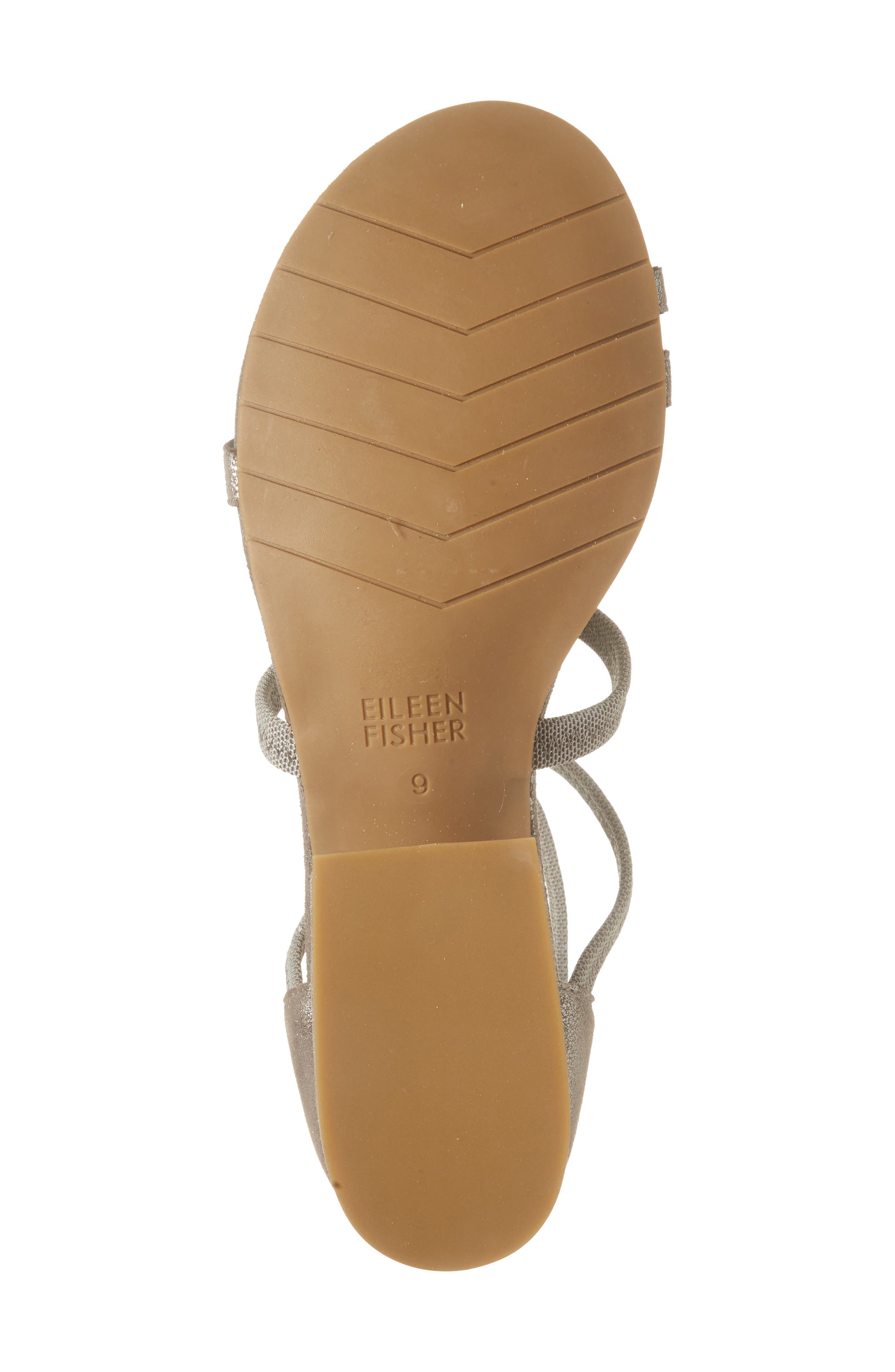 Eileen Fisher Emily Zip Sandal, Alternate, color, Mica