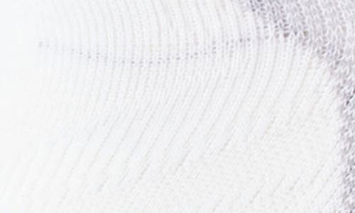 Smartwool Run 3-pack Zero Cushion Ankle Socks In White