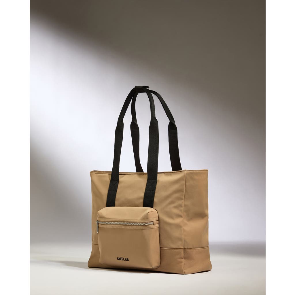 Antler Icon Tote Bag In Neutral