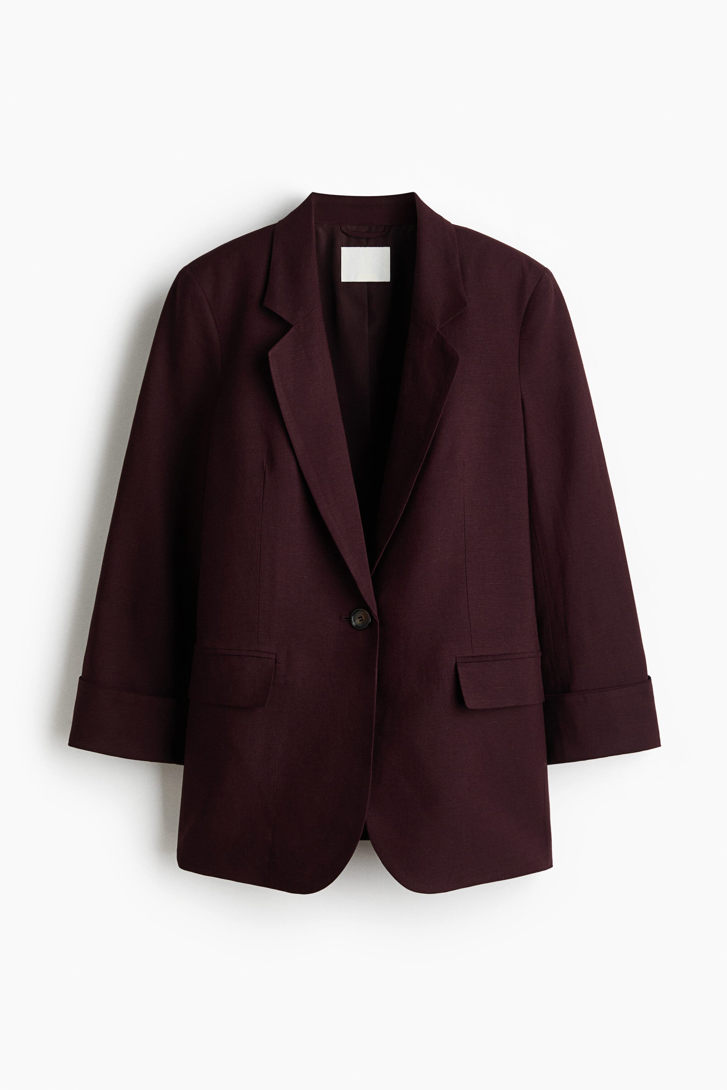 Linen-blend Blazer - image 3