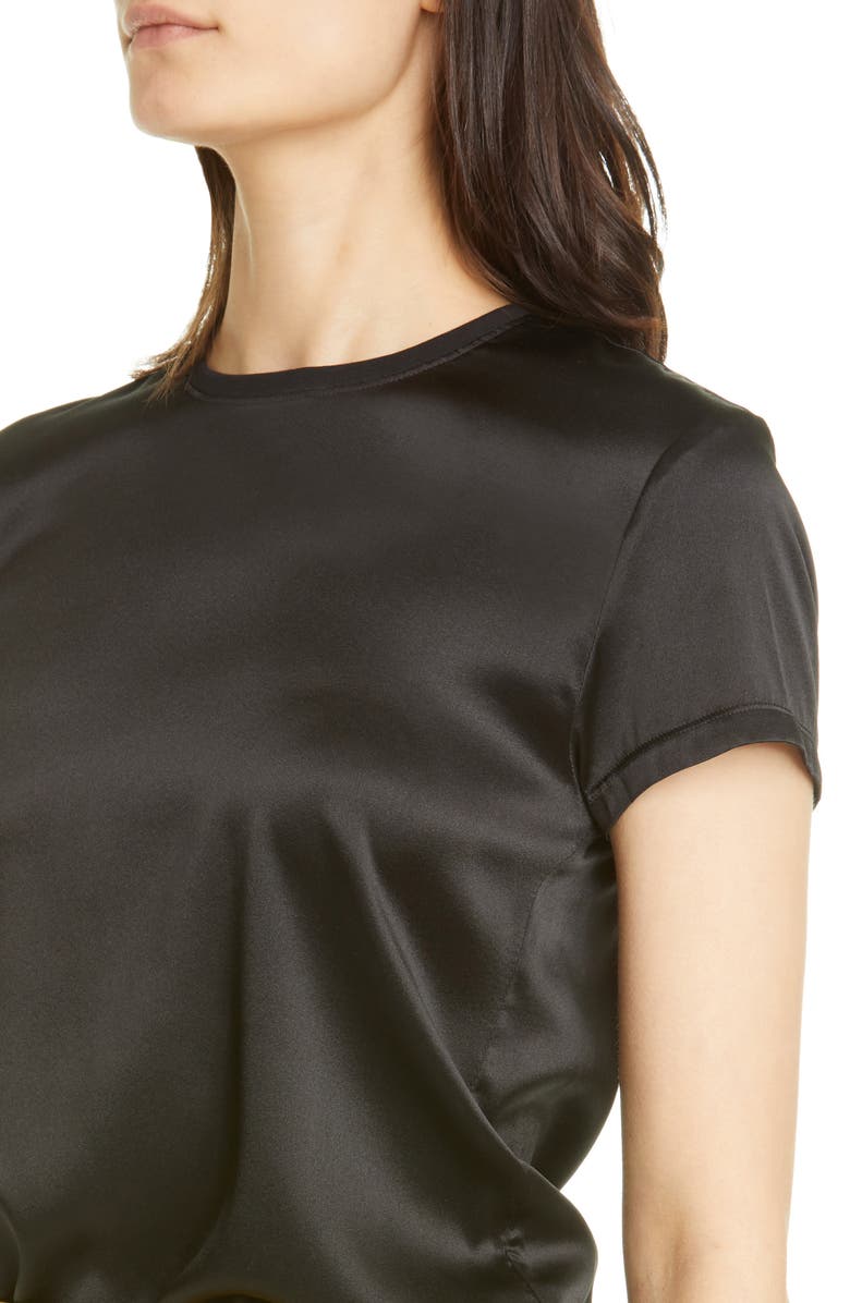 ATM Anthony Thomas Melillo Stretch Silk T-Shirt, Alternate, color, 