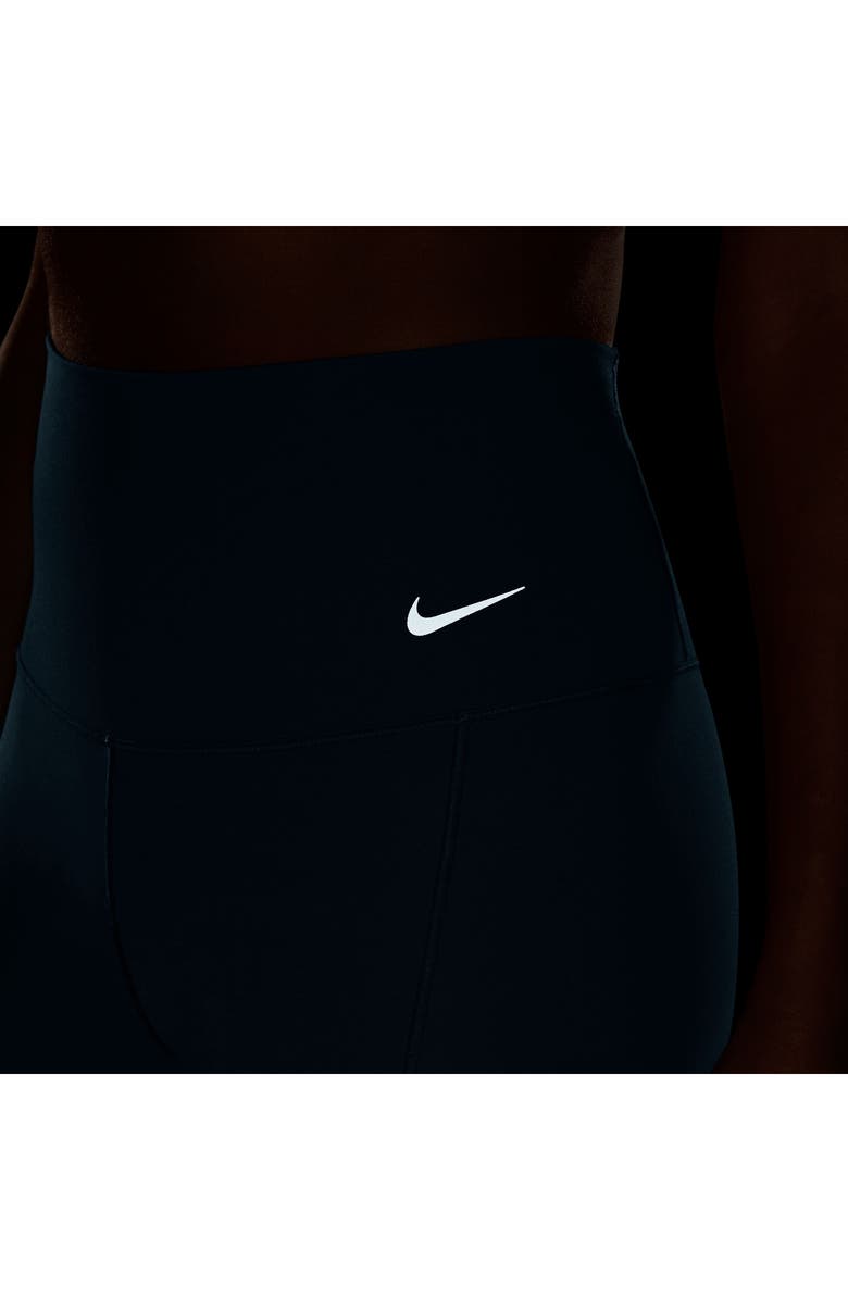 Nike Zenvy Gentle-Support High-Waisted 7/8 Leggings, Alternate, color, 478 Armrnv/Black