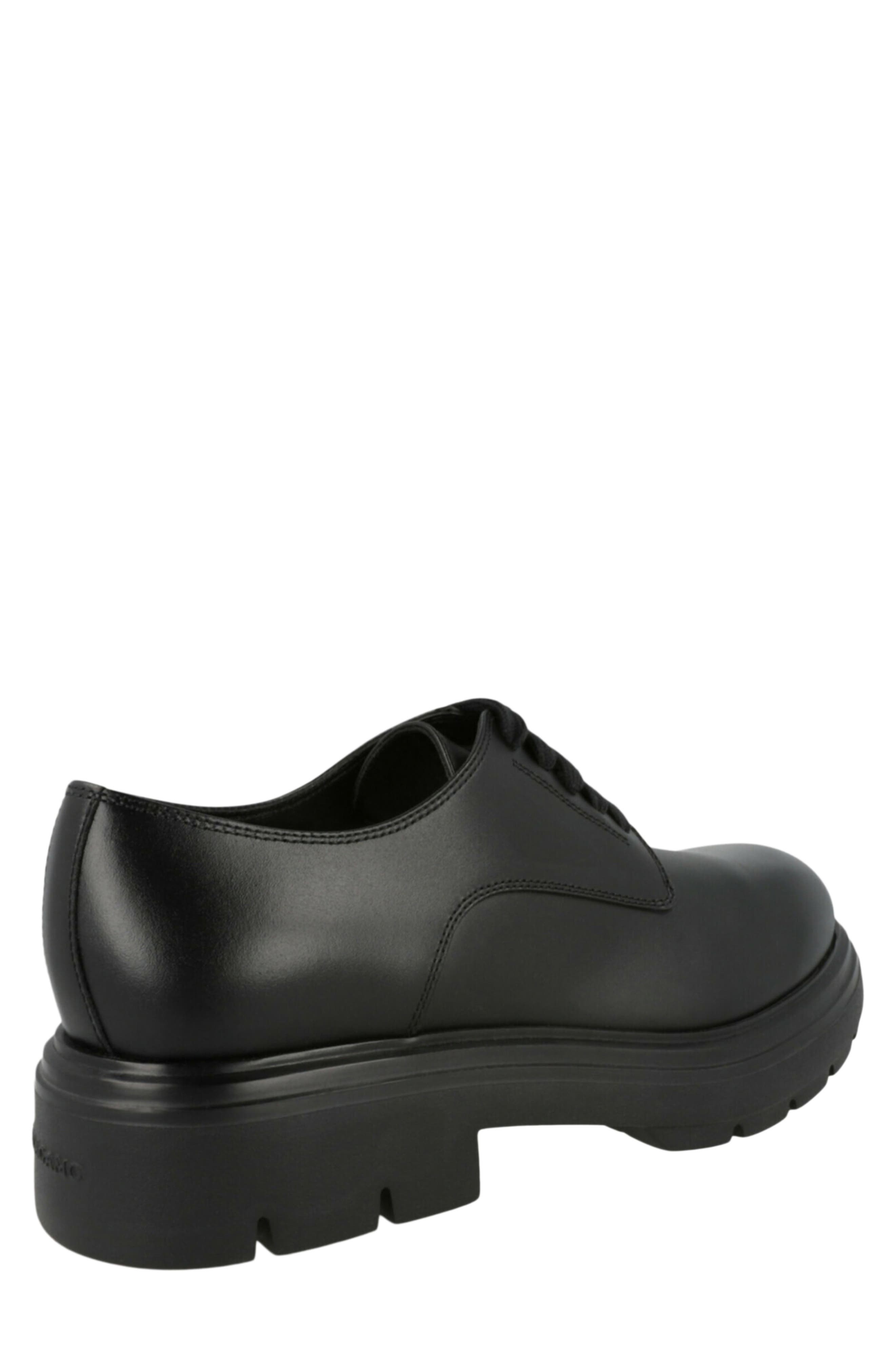 Devis Plain Toe Derby, Alternate, color, BLACK
