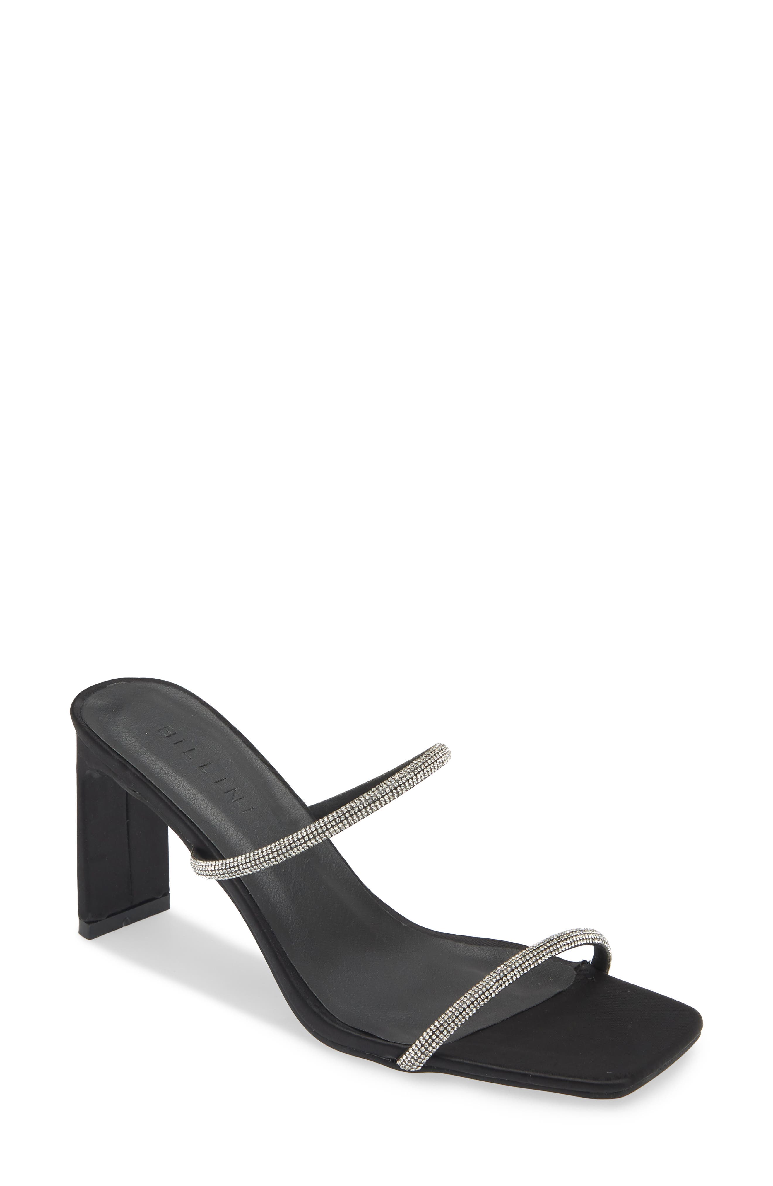 Billini Kallie Pavé Crystal Slide Sandal, Main, color, 