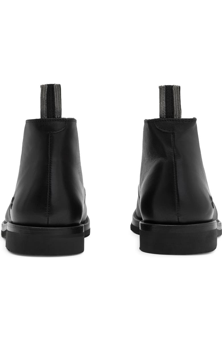 John Varvatos Varick Leather Chukka Boot, Alternate, color, Black/ Black