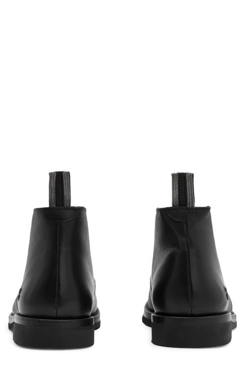 John Varvatos Varick Leather Chukka Boot In Black