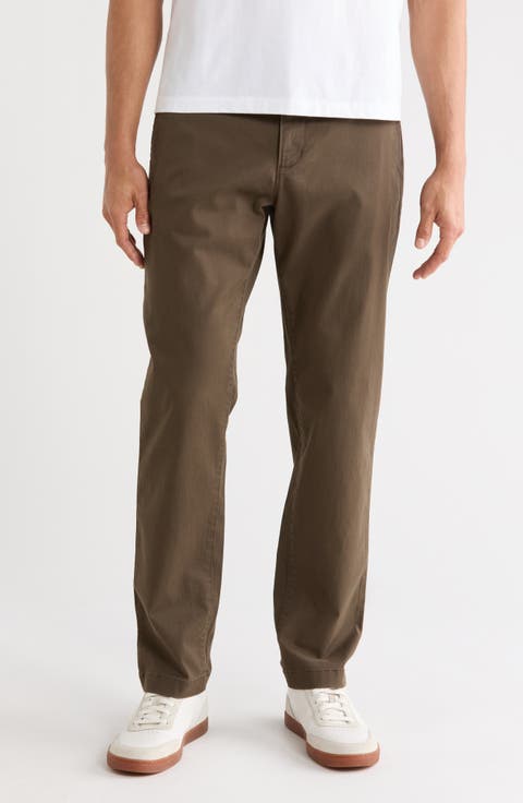 The Wallin Stretch Twill Trim Fit Chino Pants - 30-34" Inseam