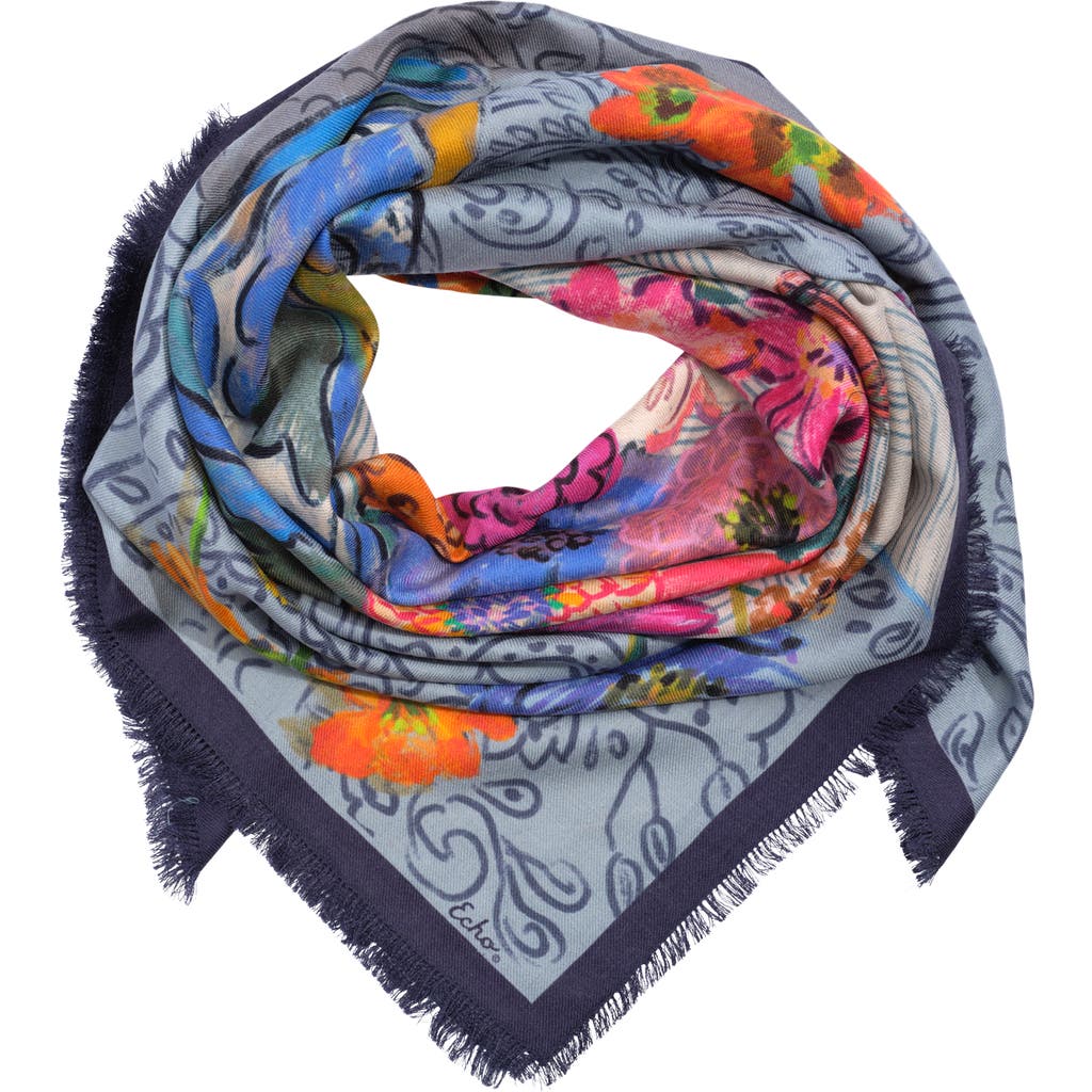 Echo Dusk Bouquet Oversized Square In Brown