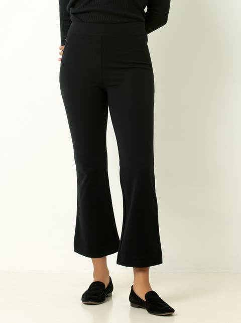 Shaping Cropped Kick Flare Pant