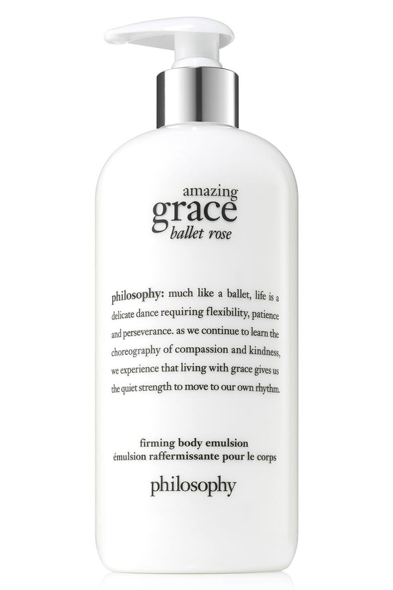 amazing grace ballet rose firming body emulsion, Main, color, NO COLOR