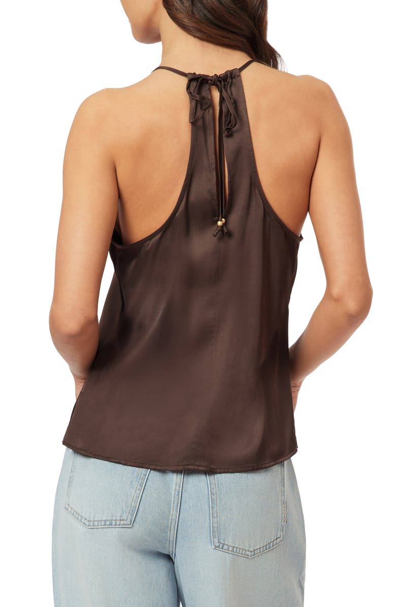 Scotch & Soda Back Tie Sleeveless Satin Top, Alternate, color, 