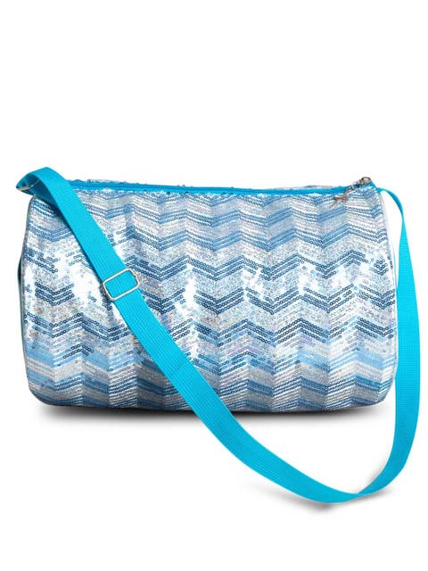 Chevron Barrel Bag