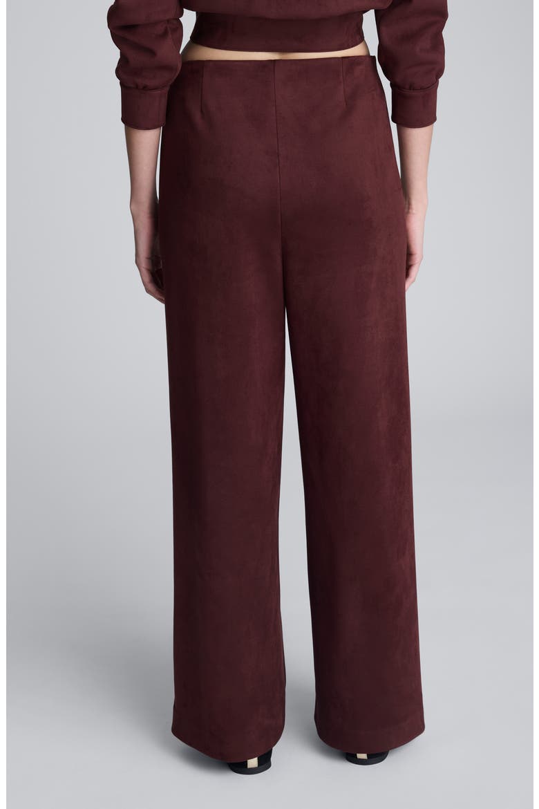 Hollywood Faux Suede Pants, Alternate, color, SUGAR BEET