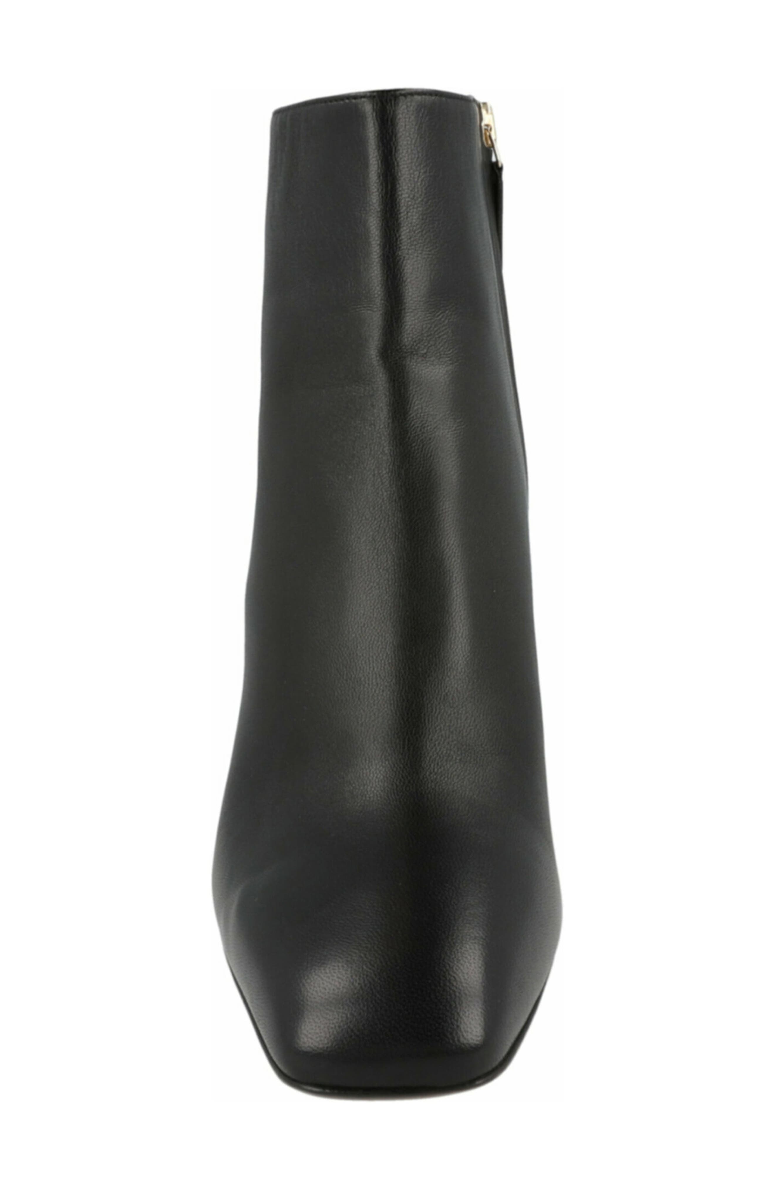 FERRAGAMO Sal Leather Boot, Alternate, color, Black