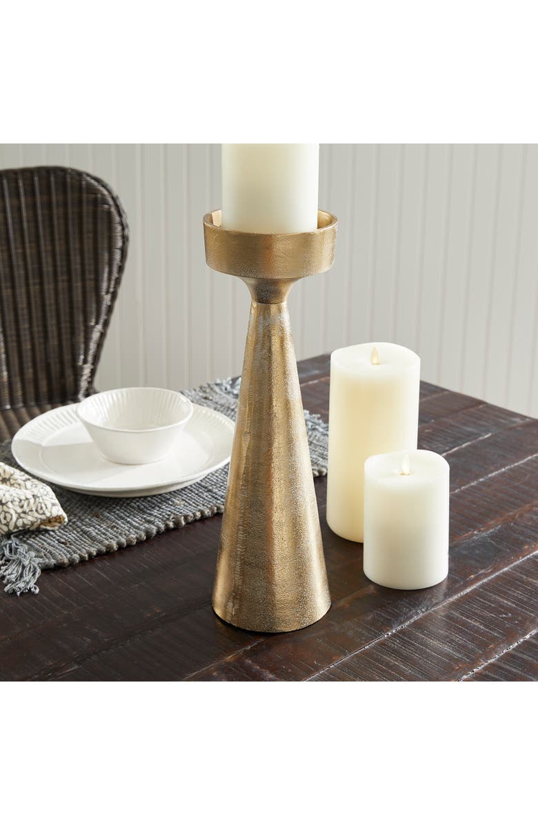 Napa Home & Garden Florence Candle Stand Large, Alternate, color, Gold