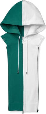Veronica Beard x NFL Hoodie Dickey Jacket