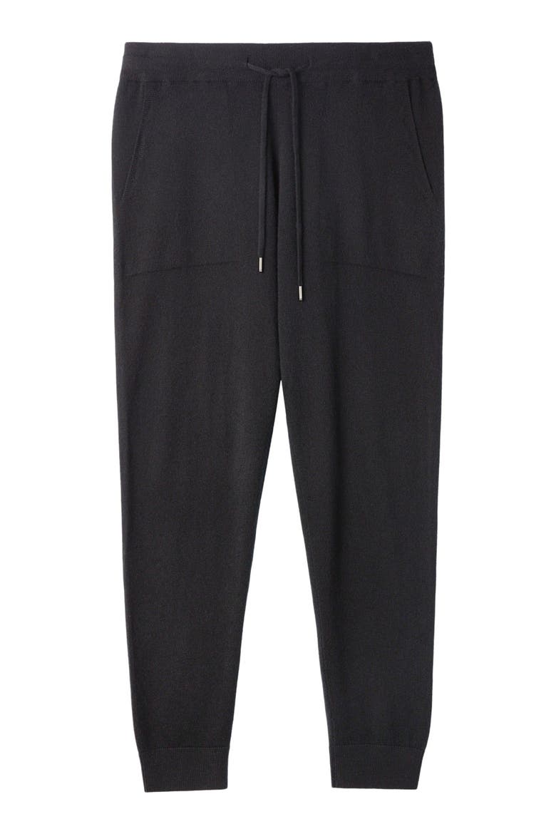 Men's Cashmere Jogger, Alternate, color, black
