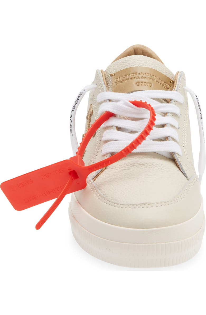 Off-White Low Vulcanized Vintage Sneaker, Alternate, color, Cream - Light Brown