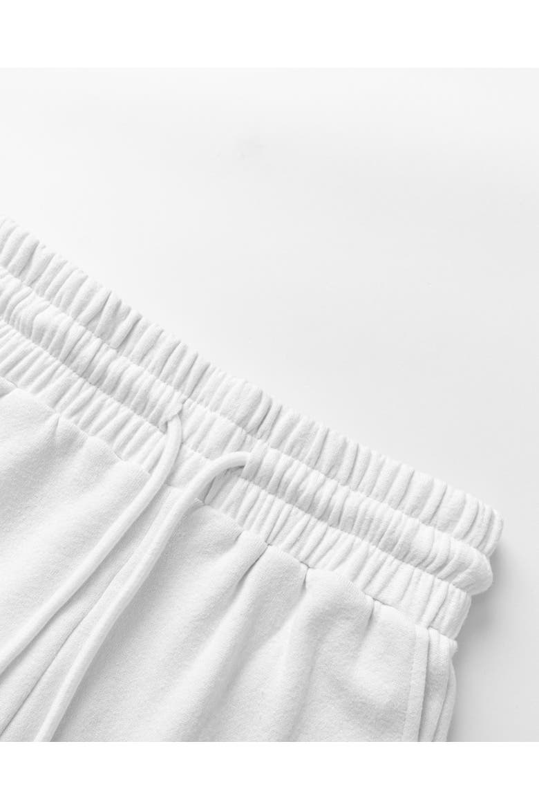 Hemp Essentials Fleece Shorts, Alternate, color, white