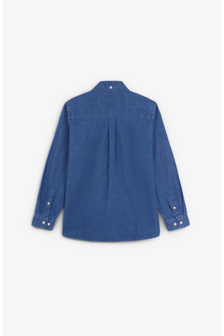 Alphasbdshirt Kids, Alternate, color, Denim