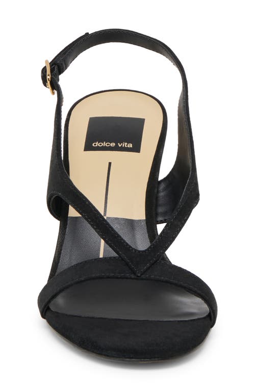 Dolce Vita Izela Slingback Sandal In Black