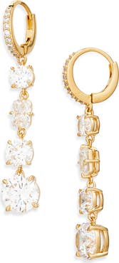 Nadri Stellar Linear Drop Earrings