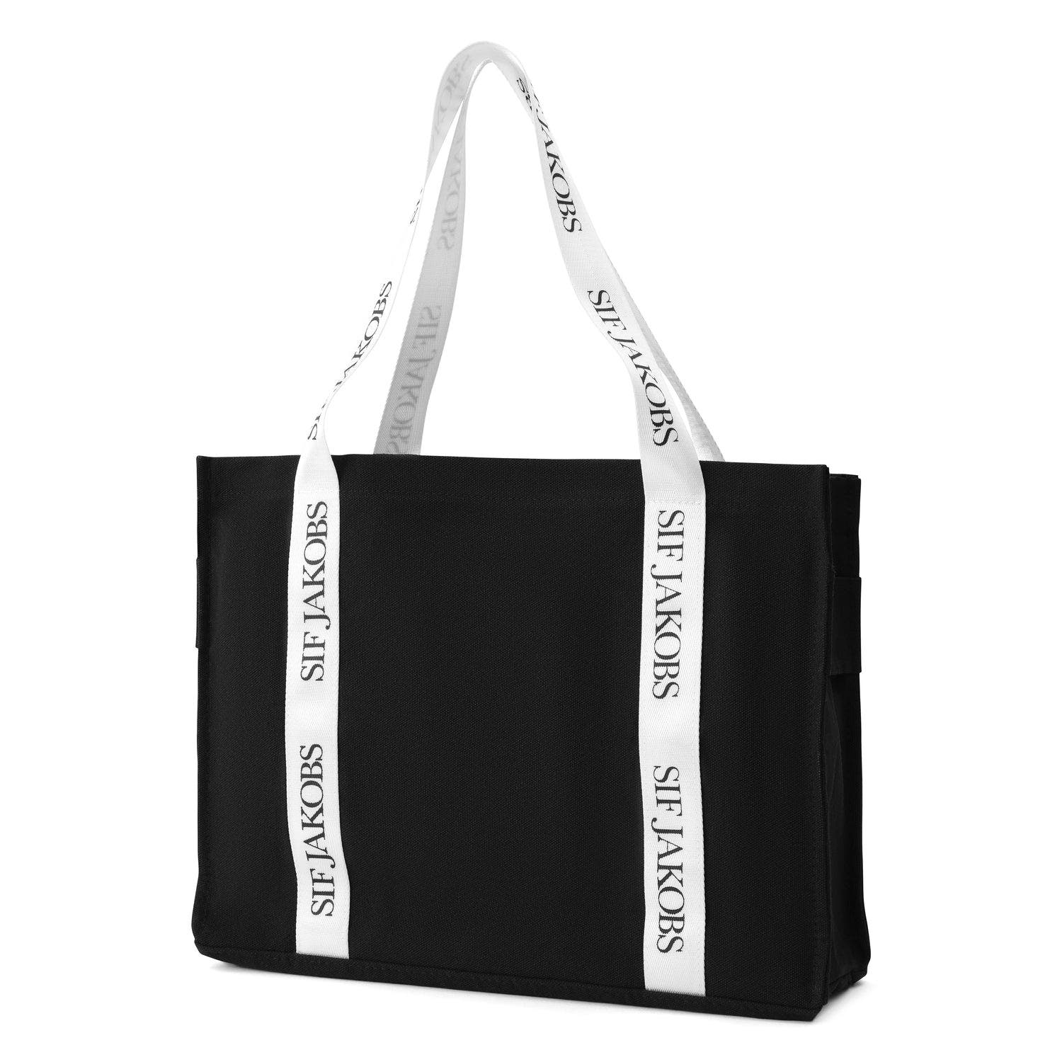 Tote Bag Black & White, Alternate, color, Black & White