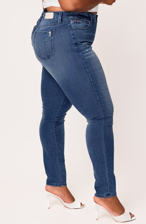 Shop Slink Jeans High Waist Skinny Jeans In Raelynn