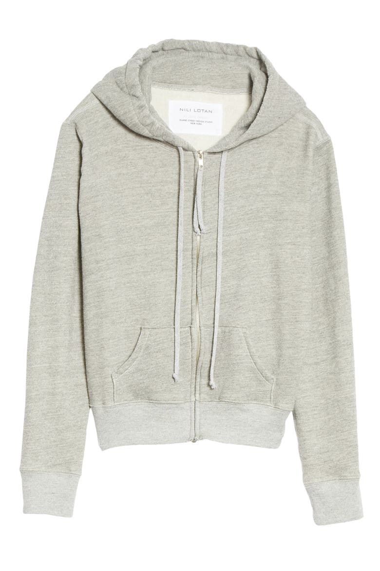 Callie Women's Zip Hoodie, Main, color, HEATHER GREY