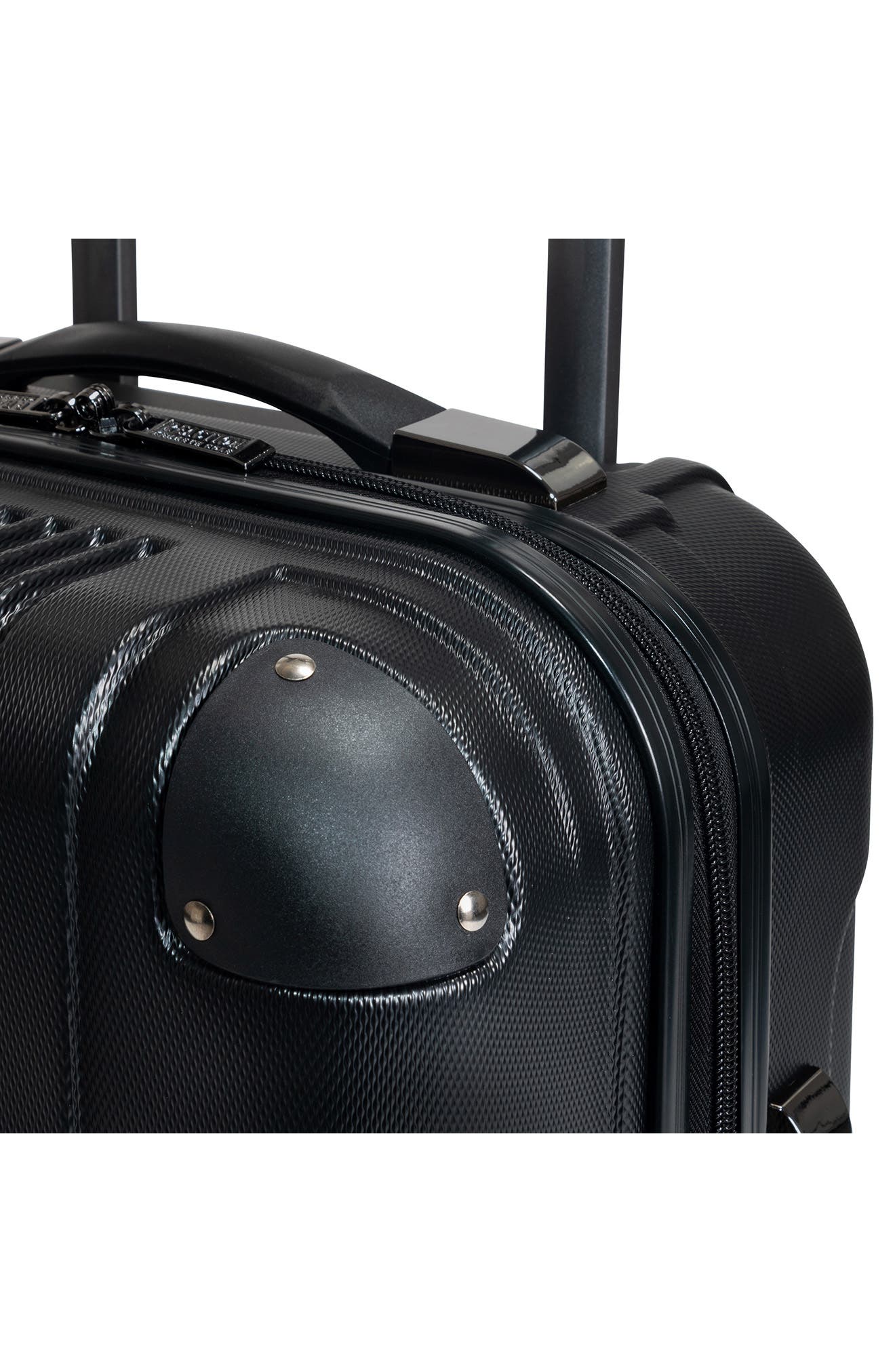 Kenneth Cole Reaction Out of Bounds 24" Lightweight Hardside 4-Wheel Spinner Luggage, Alternate, color, Black