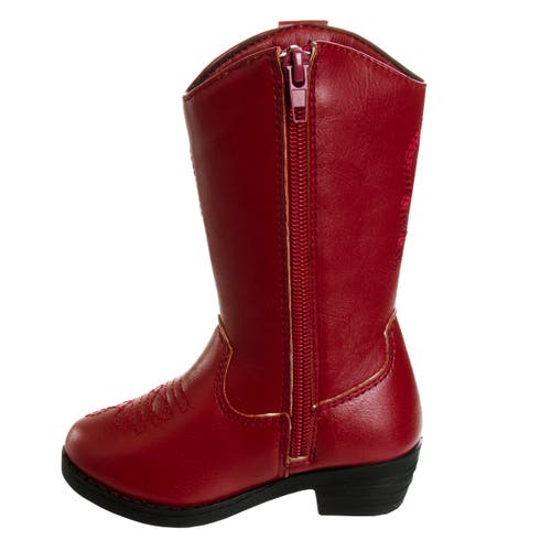 Shop Kensie Girl Zip Up Boot With Heel