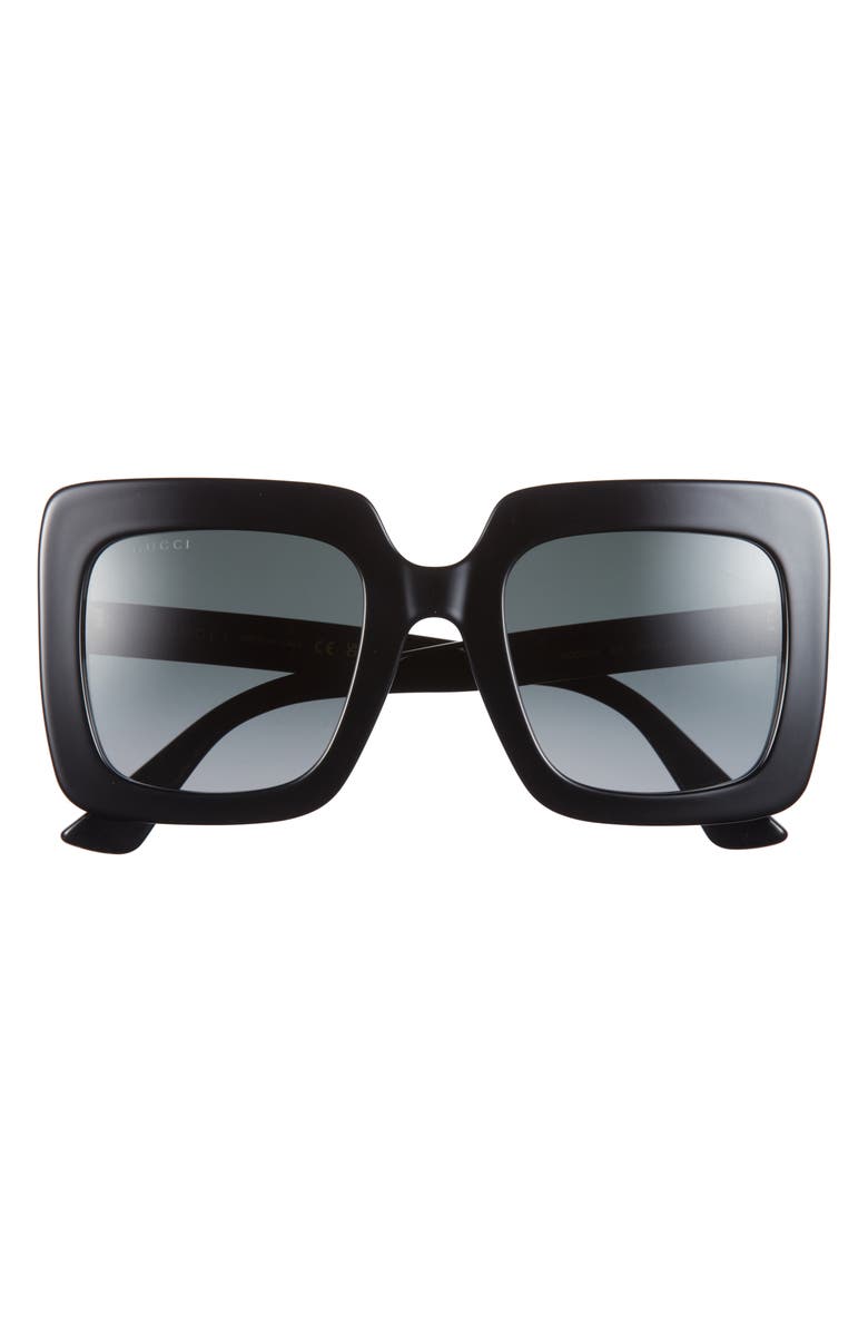 Gucci 53mm Square Sunglasses, Main, color,
