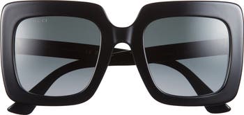 53mm Square Sunglasses