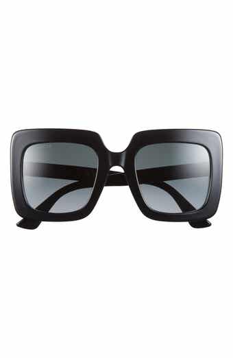 Gucci 53mm Square Sunglasses