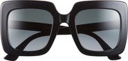 Gucci 53mm Square Sunglasses