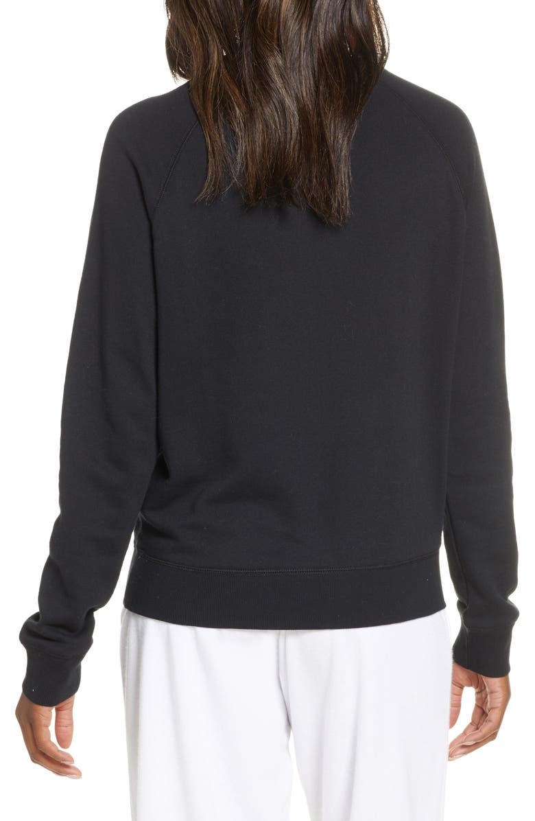 UGG<sup>®</sup> Fuzzy Logo Sweatshirt, Alternate, color,