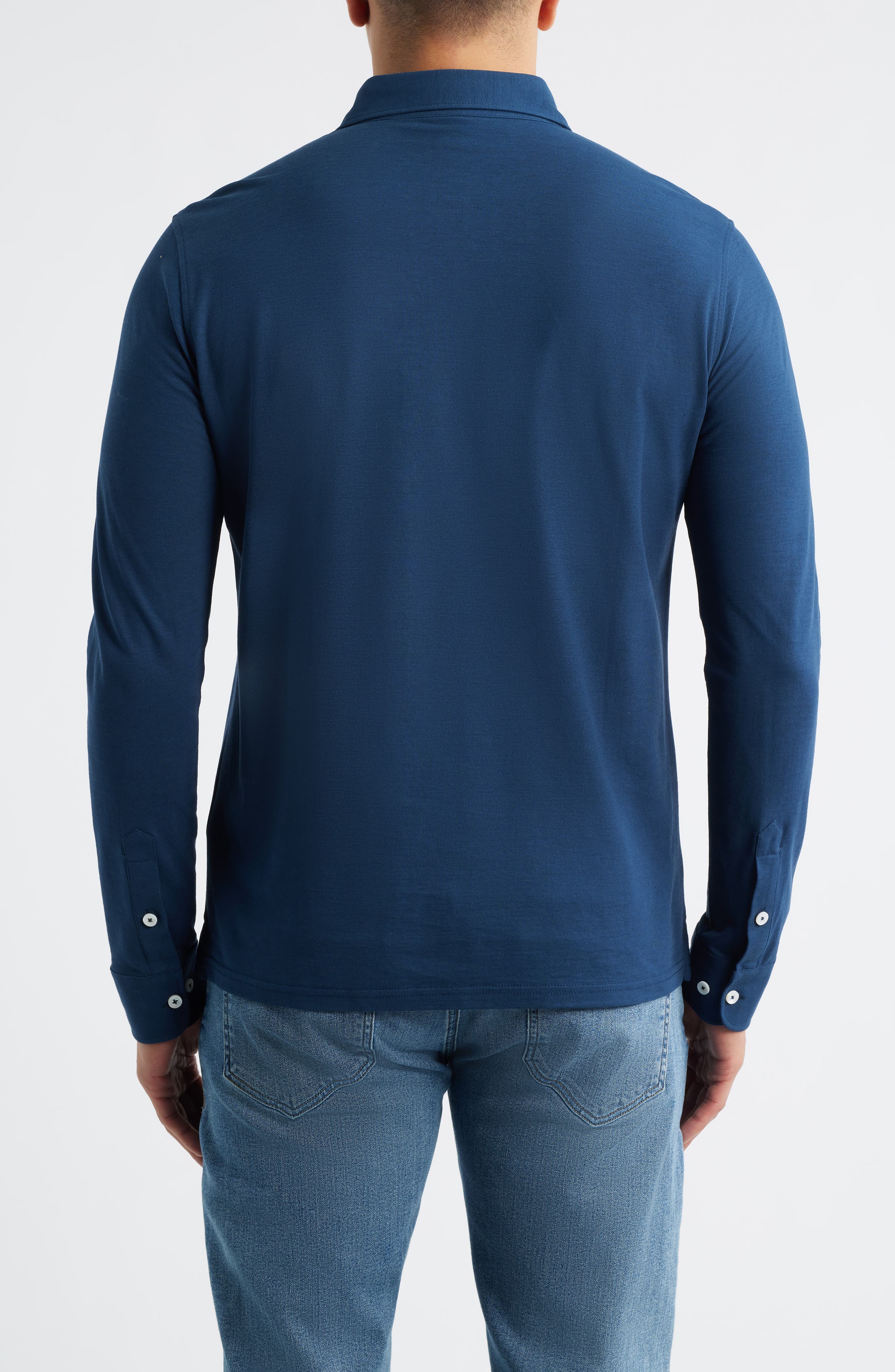 Crown Crafted Cool Long Sleeve Polo - image 4