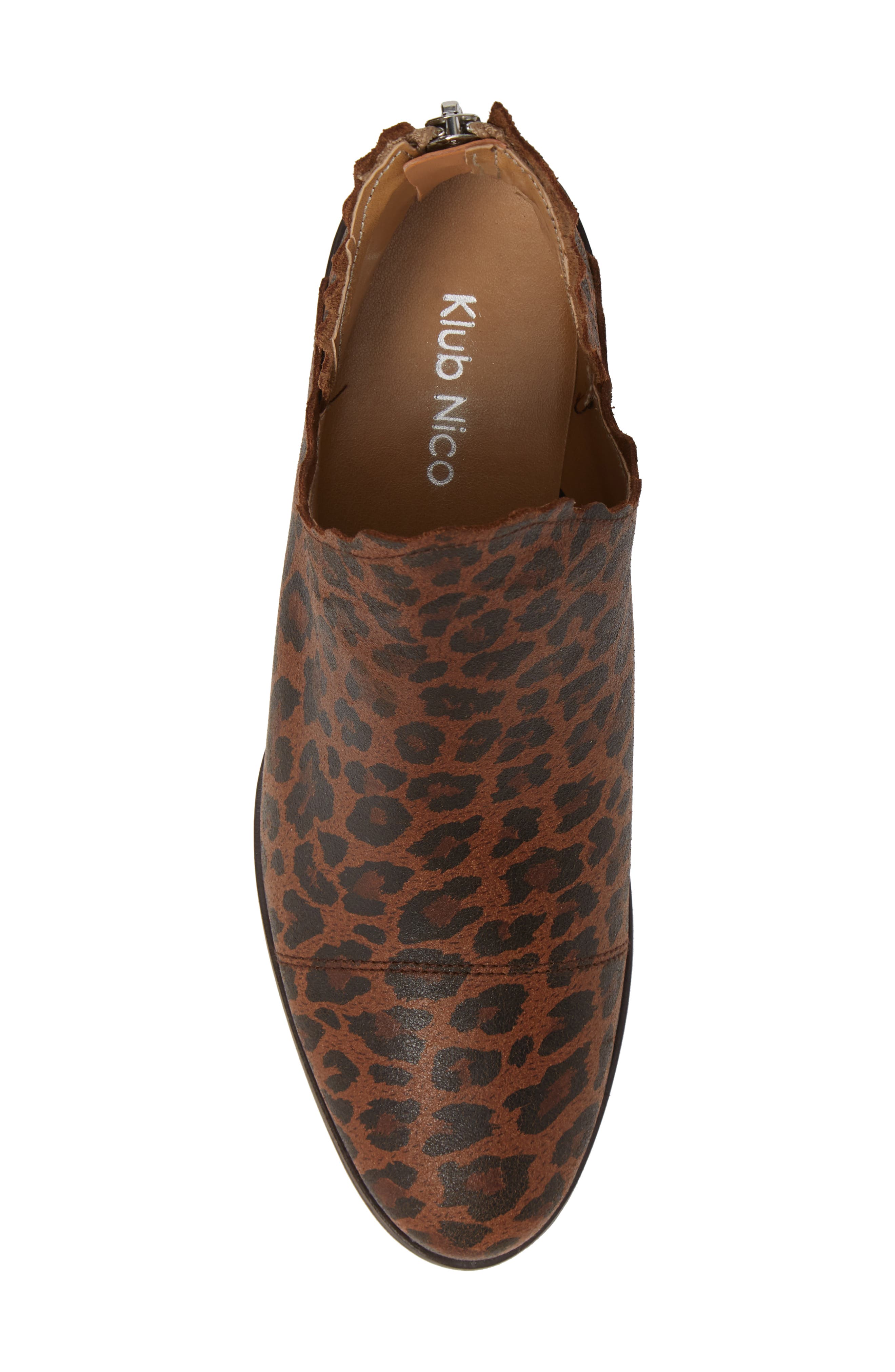 Klub Nico Bae Scalloped Bootie, Alternate, color, 