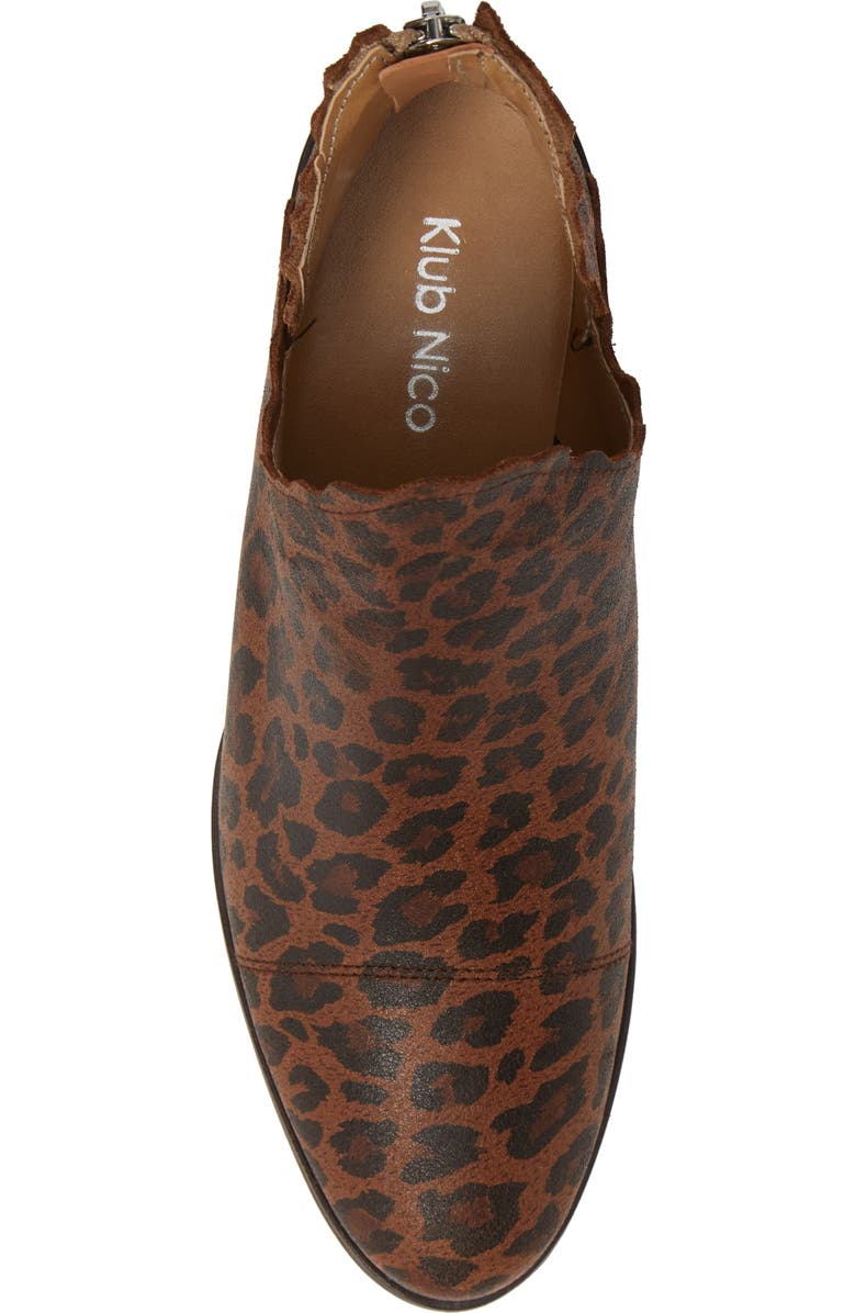 Klub Nico Bae Scalloped Bootie, Alternate, color,